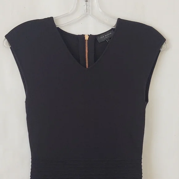 Ted Baker London Black Dress size 1 - Picture 3 of 10